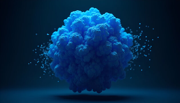 Binary world - Modern Art Abstract Background