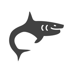 Shark II icon vector image. Suitable for mobile apps, web apps and print media.