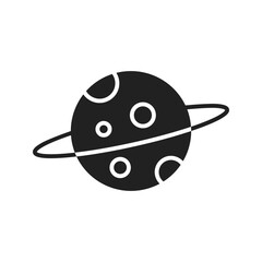 Planet II icon vector image. Suitable for mobile apps, web apps and print media.