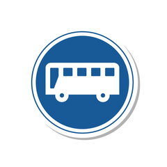 標識のステッカー単品イラスト　許可車両専用