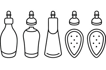 Sangrita Line Art Creative Design for Elegant Illustration and Artwork  