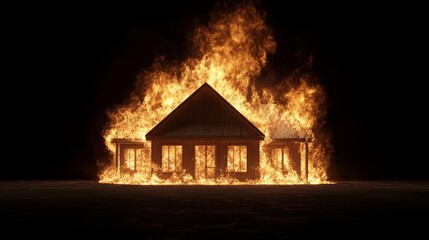 Fired up house burns in dramatic blaze insurance claims follow smoke and flame damage