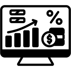 Monitoring Profit Icon