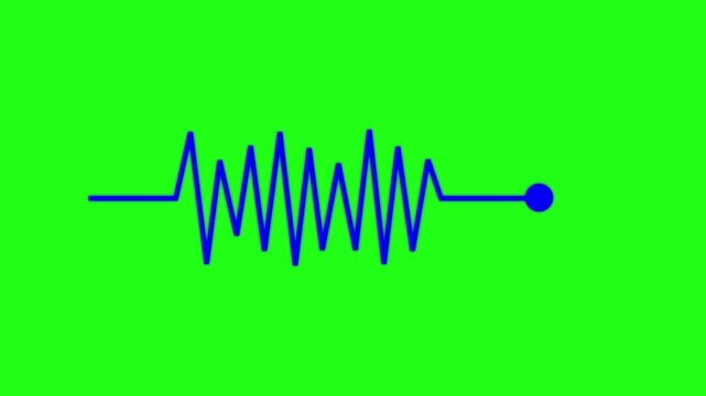 Earthquake Wave Low and Hight richter scale with Circle Vibration on White paper background, audio wave diagram concept, Vibrant Abstract Color Wave with Distorted Lines.