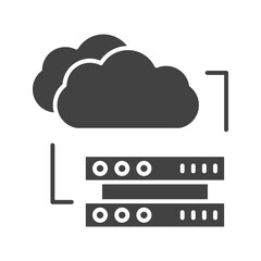 Cloud System icon vector image. Suitable for mobile apps, web apps and print media.