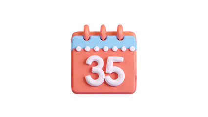 A marked calendar icon, perfect for planning, scheduling, or event reminders.