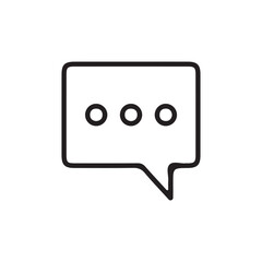 Fototapeta premium speech bubble icon