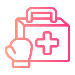 First Aid gradient icon