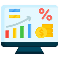 Monitoring Profit Icon