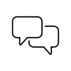 Comment icon. message symbol. Comment icon speech bubble symbol. Speech bubble collection. Vector Illustration Eps 10