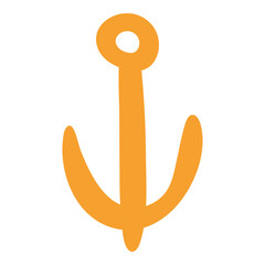 Cute Anchor Sea