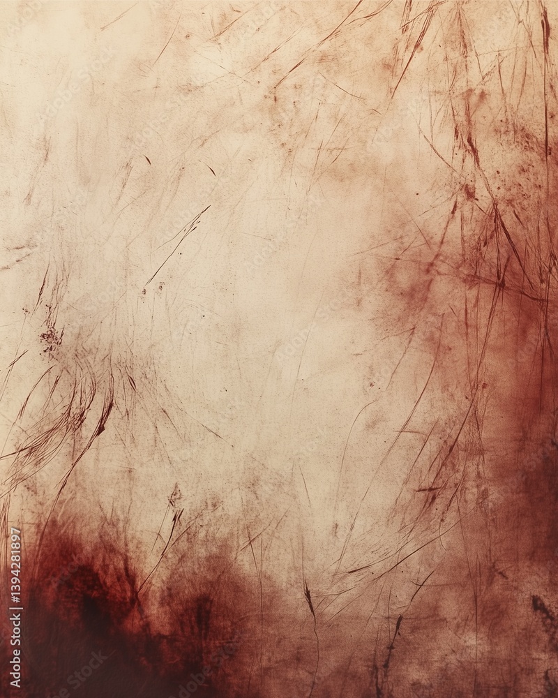 Poster textured abstract art: a visually captivating, grungy and textured background with rich color, creat