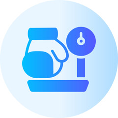 Scales gradient icon