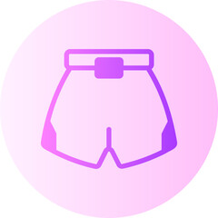 Shorts  gradient icon
