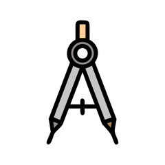 Compass Drawing Tool for Architecture Icon Design