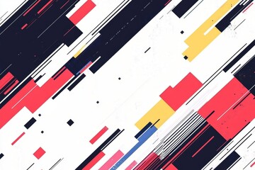 Fototapeta premium Abstract Geometric Shapes Design