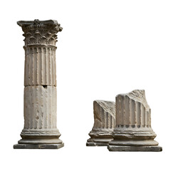 Fototapeta premium Ancient Roman Columns: Ruins & Architecture