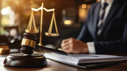 Immigration lawyer advising clients about visa applications