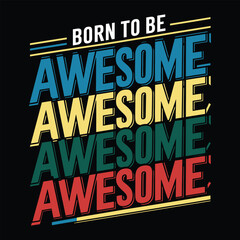 Fototapeta premium Motivational Neon Vibes T-Shirt 