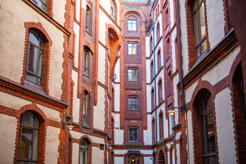 Old building in Speicherstadt