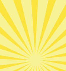 Sun burst background. Sun rays background. Retro abstraction. Comic design. Sunrise Sunset.
