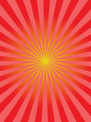 Sun rising, Stars burst, light rays shiny effect, abstract background