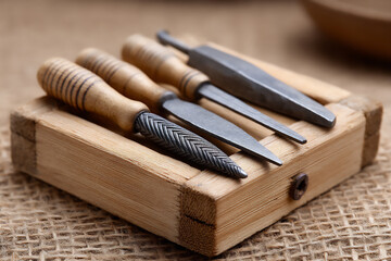 batik tools: textile design