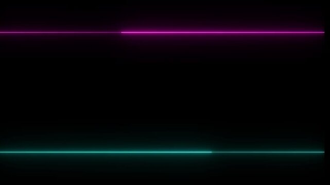 Horizontal neon lines.Blue speed lines.Motion light effect.Vector. red.Vector illustration of a blue color. Light effect. Abstract laser beams of light. glowing neon lines. 
