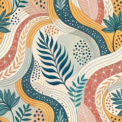 Tropical Rhapsody Seamless Pattern