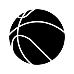 Naklejka premium basketball icon on white background
