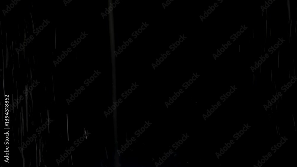 Poster abstract dark water splash with dynamic movement and light trails