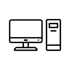 vector computer icon