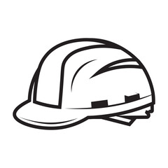 Safety Helmet Outline Icon
