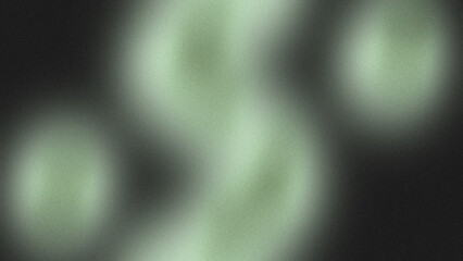 Obraz premium Elegant black background with a blend of light pale green to darker grayish green gradients. The smooth, blurred effect is perfect for backgrounds, graphic design elements, or abstract artwork.
