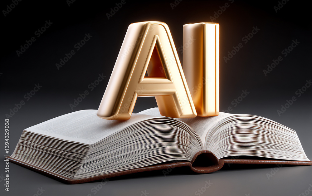 Poster ai transparency: open book and code