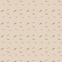 Pink flower petals seamless pattern with pink background.