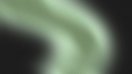 Elegant black background with a blend of light pale green to darker grayish green gradients. The smooth, blurred effect is perfect for backgrounds, graphic design elements, or abstract artwork.