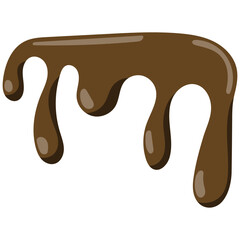 Melted Chocolate Splash