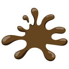 Melted Chocolate Splash