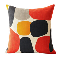 Colorful Geometric Throw Pillow for Modern Home Decor and Style
