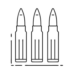 ammo icon icon, ammo icon vector illustration-simple illustration of ammo icon, perfect for ammo icon logos and icons