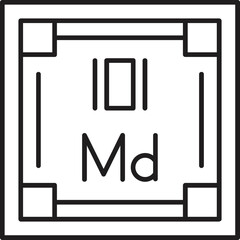 Mendelevium icon