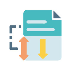  Data Compression Technology Icon