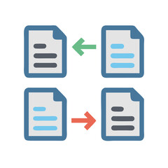  Stylish Data Deduplication Icon