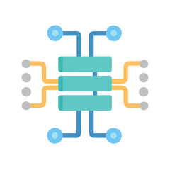  Stylish Data Pipeline Icon