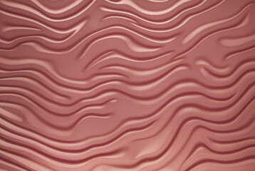 Abstract wavy pink background. Dynamic simple geometric shapes