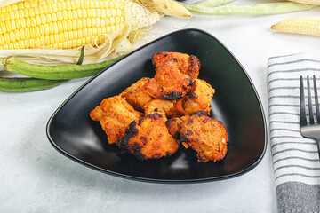 Indian cuisine - Fish Tikka barbecue