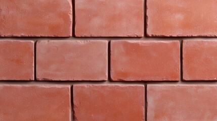 Obraz premium Terracotta brick wall pattern