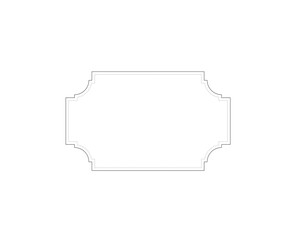 png decorative frame ornamental ornament decoration elegant border floral ornate frame greeting art certificate corner label menu card foliate flourish divider swash filigree invitation elegance style