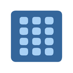  Keypad Icon for Security Access Control